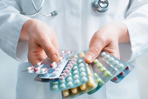 Doctors prescribe antibiotics for prostatitis