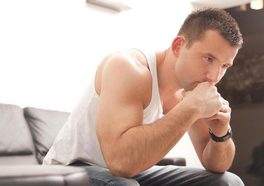 A man who has symptoms of prostatitis needs to think about treatment