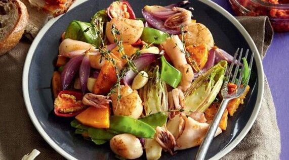 Menu must have seafood
