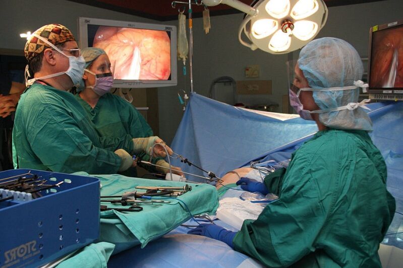 Surgery for prostatitis